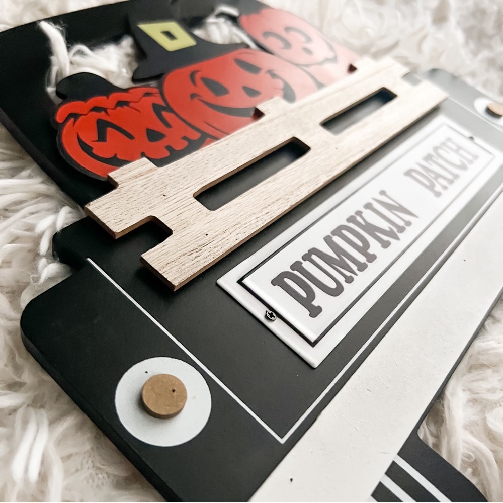 Way To Celebrate | Halloween Wall Decor, Pumpkin Patch - Picture 2 of 9